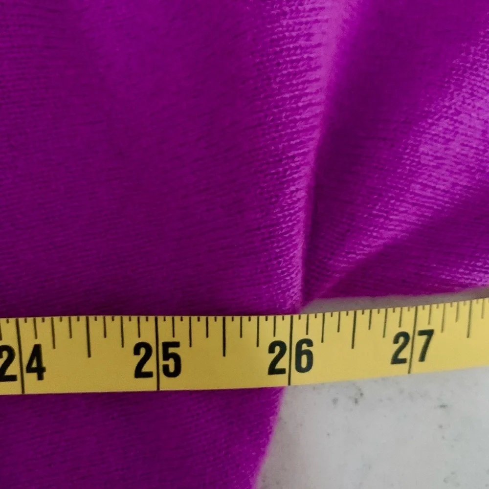 ANTONIO MELANI Fuchsia Cowl-Neck Cashmere Sweater - M